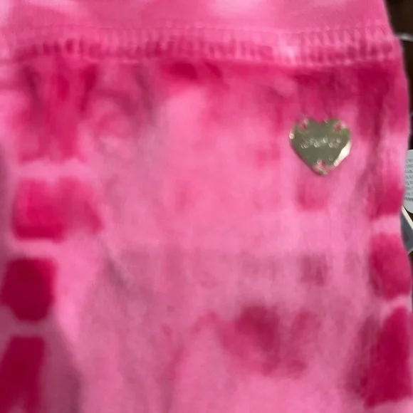 Pink Tie-Dye Shorts - Picture 3 of 5
